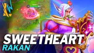 Sweetheart Rakan Skin Spotlight ( Official Release )- League Of Legends Wild Rift