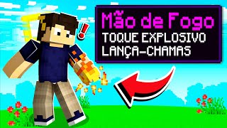 MINECRAFT, mas podemos fazer MÃOS CUSTOMIZADAS!