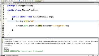 6.12 : Regular Expressions — [Abdul Bari] Java Course