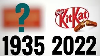 Ewolucja loga KitKat (1935-2022)