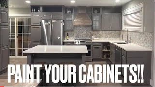 PAINTING KITCHEN CABINETS - DOs and DONTs | DIY EASY HOW TO | From OLD to NEW!