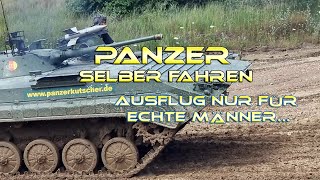 Panzer fahren in Brandenburg - Nur für echte Männer... Panzer-Fun-Fahrschule