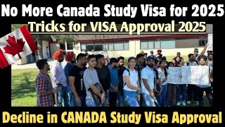 CANADA STUDY VISA ( 2025 ) MAJOR UPDATE \u0026 CHANGES IN CANADA 🇨🇦 FOR PR , WORK PERMIT OR SPOUSE VISA