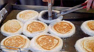 Only $0.9 hotteok, Korean pancakes with sugar ! [Korean street food]