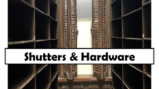 Library Shutters & Hardware