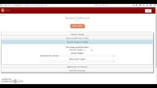 Request Program Change Form