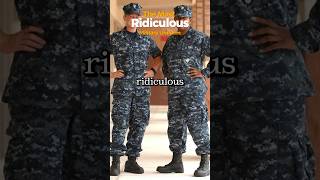 The Most Ridiculous Military Uniform - The US Navy Camouflage! #usahistory #ushistory #navy