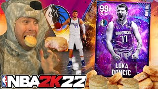 I lost my BISCUITS for Luka Doncic on NBA 2K22