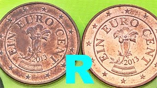 1 cent Austria Defects RARE unc 179.200.000