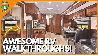 🔥 Newell Coach + Renegade Super C + American Coach RV Tours!