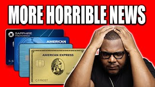 This NEW Credit Card NEWS Reveals More HORRIBLE News