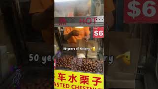 50 Years of Roasted Chestnuts - F\u0026B 01 Bugis 102 Roasted Chesnut Chinatown Singapore