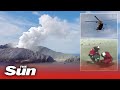 New Zealand volcano – Rescue helicopter lands on White Island after huge eruption hits tourist area