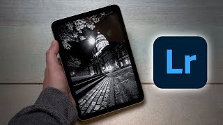 Lightroom pro photo editing and workflow on iPad Mini 2021