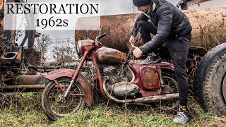Full Restoration Old Motorcycle Jawa 1962s  2-stroke - FINAL VIDEO