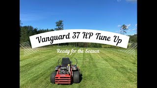 Vanguard 37 HP Yearly Tune UP. Oil, Filters, Spark Plugs How To #simplicity #ferrismowers #lawncare