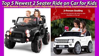 Top 5 Newest 2 Seater Ride on Car for Kids | Reviews & Buying guide!