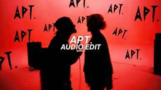 Apt. - Rose \u0026 bruno mars - [audio edit]