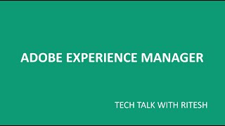 5. Adobe Experience Manager (AEM) Tutorial - Create Editable Template and Page
