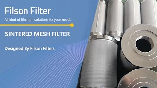 Stainless Steel Sintered Mesh Filter with Filtration Grades more than 2 Micron