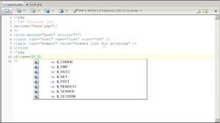 PHP Tutorial 014 Part 1/3 Going over processing Data entry