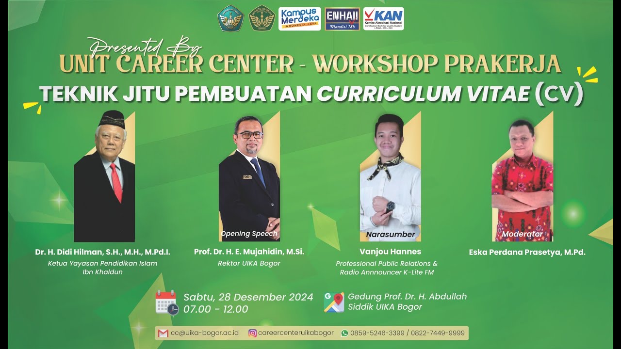 рџ ґ Live Workshop Prakerja Teknik Jitu Pembuatan Cv Youtube