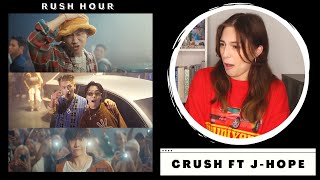 Crush (크러쉬) - 'Rush Hour (Feat. j-hope of BTS)' MV REACTION
