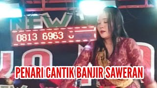 Penarinya Cantik,banjir Saweran