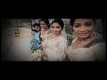 thanuja u0026 nayani our wedding video trailer