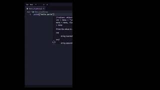 Python Hello World Program in 30 Seconds | Beginner Friendly 🐍