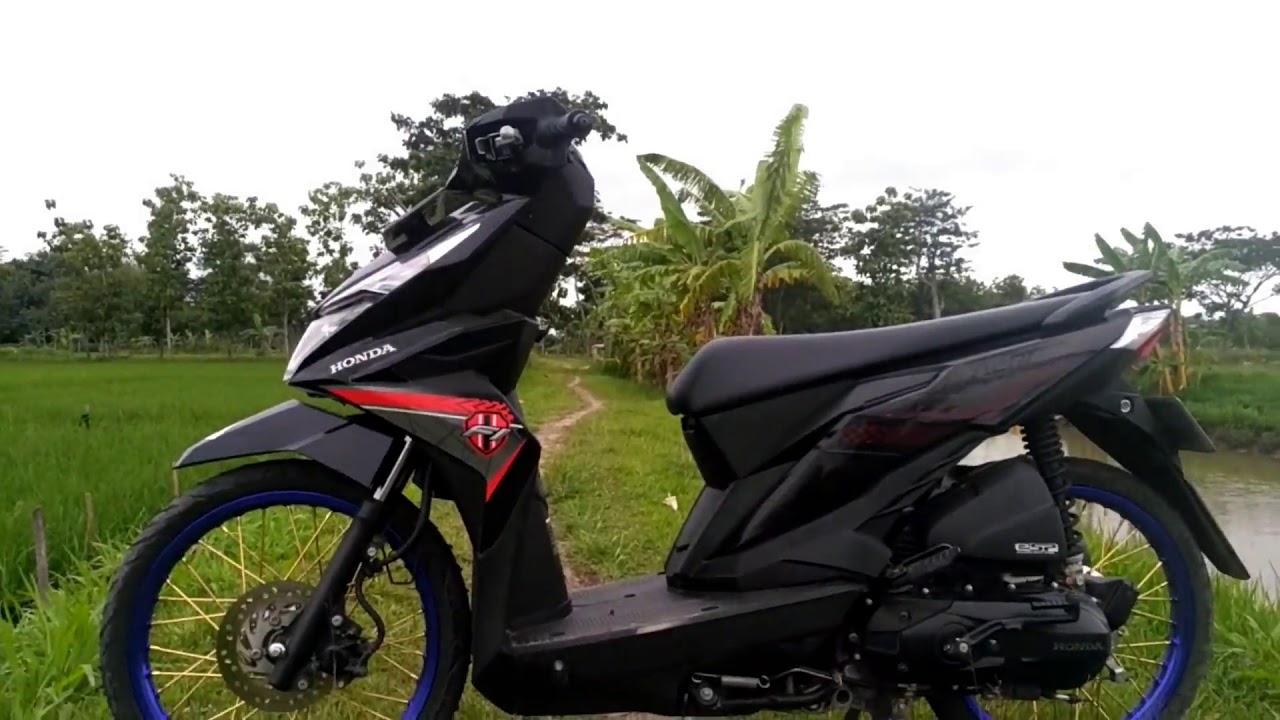 Motor Modifikasi Honda Beat Esp 2017 Yang Dimodel Ala Thailok - YouTube