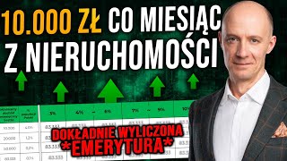 Ile Potrzebujesz Pieniędzy, by Żyć z Nieruchomości? Emerytura 10.000 zł /mies.