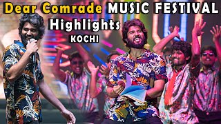 Vijay Devarkonda Mind Blowing Performance @ KOCHI | Dear Comrade Music Festival | Rashmika Mandanna