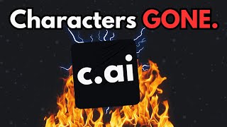 Dear Character.AI Users, The Characters Are Getting Removed. (Kinda.)