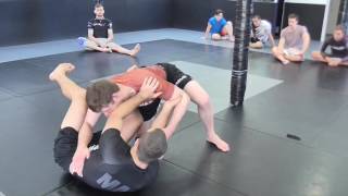 Guard Recovery Using Upper Body Frames (Lachlan Giles)