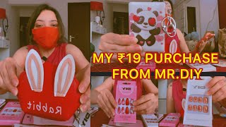 ₹19 PURCHASE FROM MR.DIY // SAB KUCH ITNA SASTA #mrdiy #shopping #2025 #accessories #trending #vlog