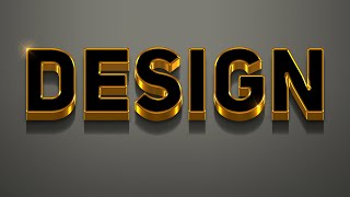 3d logo design in photoshop | making a logo in photoshop | 3d graphic design in photoshop