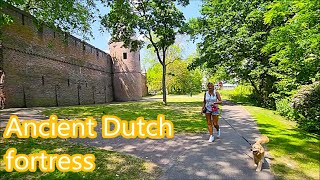 Amersfoort. Ancient Dutch Architecture. Fortress. A medieval gem in the heart of the Netherlands