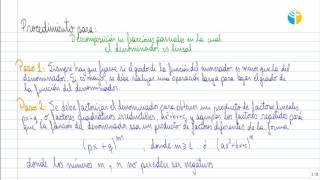 CII 16048 V08 B Fracciones Parciales  Procedimiento de descomposición