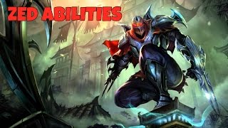 Zed abilities explained quickly - League of Legends