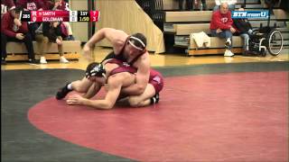 Rutgers Scarlet Knights at Indiana Hoosiers Wrestling: 285 Pounds - Smith vs. Goldman