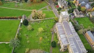 Rothwell Manor House and Holy Trinity church, Northamptonshire.