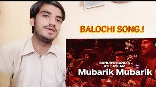 Reaction On Mubarik Mubarik | Coke studio Season12 | Atif Aslam & Banur's Band.