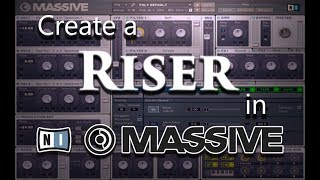 How to Create a Riser in Native Instruments: Massive (#2)
