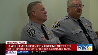 Former inmate settles lawsuit against Jody Greene, Columbus Co. jail staff regarding 2022 assault