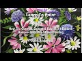 Learn to Paint One Stroke- Relax and Paint With Donna: Cosmos Daisies and More | Donna Dewberry 2023