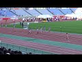 女子4×100mr予選2組 東邦銀行 44.90 2012日本陸上競技選手権リレー