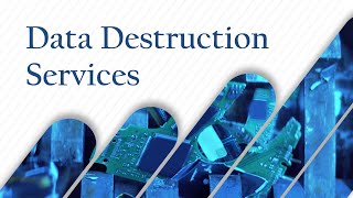 Data Destruction - Rapid Solutions Services