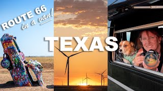 ROUTE 66 in VAN | Texas