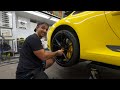 how to install a big brake kit on a porsche or any car diy